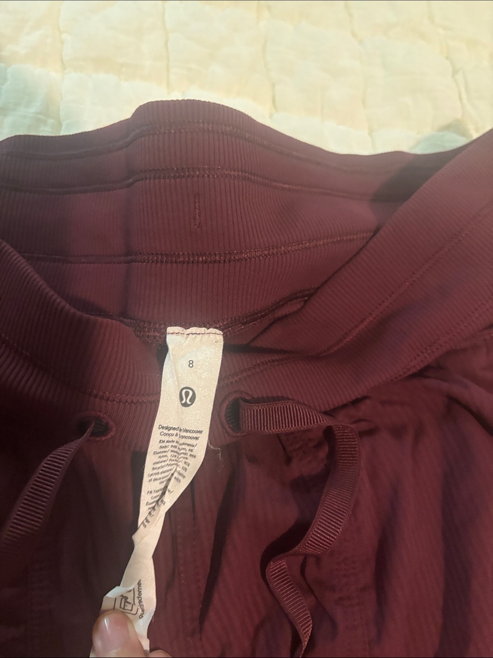 Lululemon Women’s  Pull-On Jogger Pants with Drawstring Waist - Picture 2 of 2